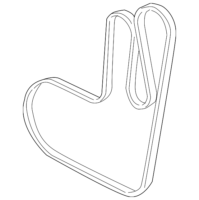 12585151 Деталь SERPENTINE BELT