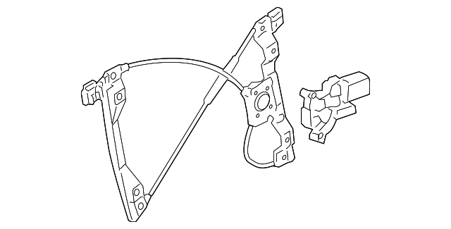 25852206 REGULATOR, LEFT