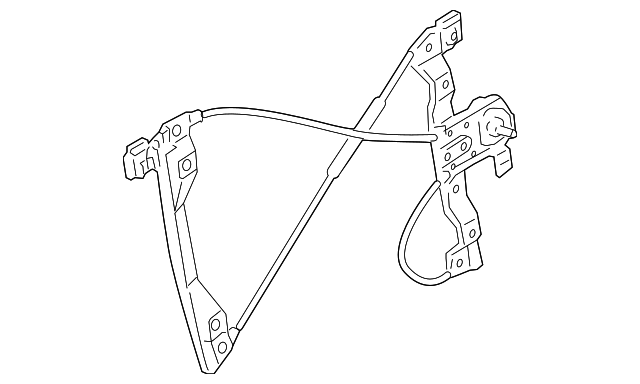 20795493 Деталь REGULATOR, LEFT