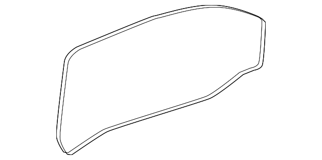 22701098 Деталь DOOR GLASS, RIGHT
