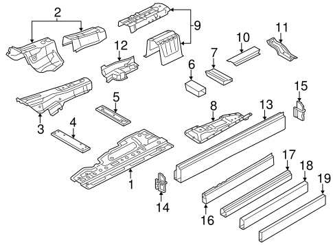 A8 Quattro FLOOR & RAILS