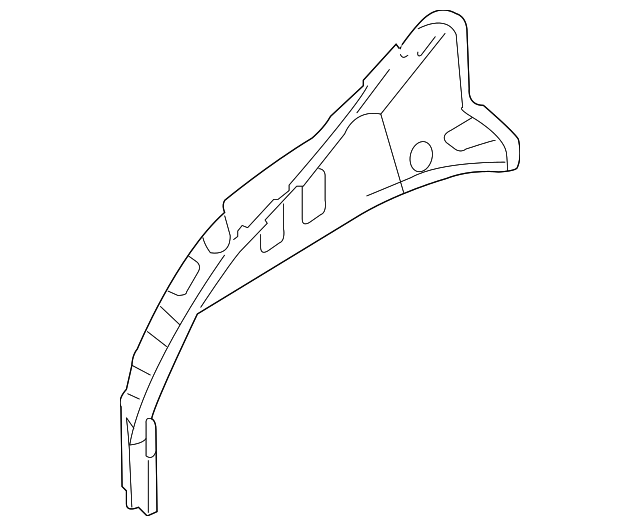 71651-3E101 Деталь INNER WHEELHOUSE, LEFT