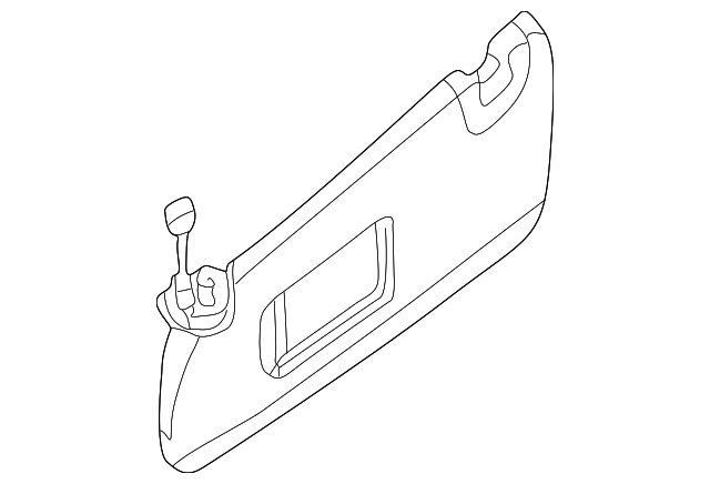51-16-7-024-785 SUNVISOR, LEFT