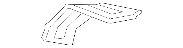 61625-33070 Деталь INNER REINF EXTENSION, RIGHT