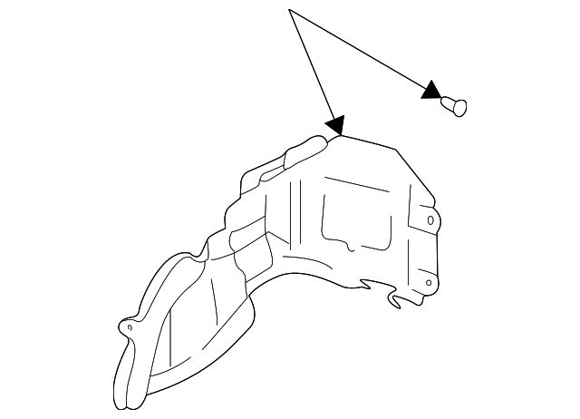 94510FA011 Деталь TRUNK SIDE TRIM, RIGHT