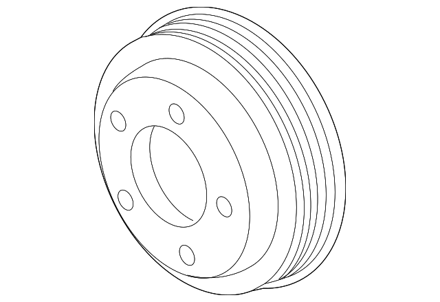 BR3Z-8509-H Деталь PULLEY