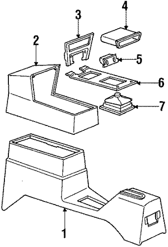 Cimarron CENTER CONSOLE