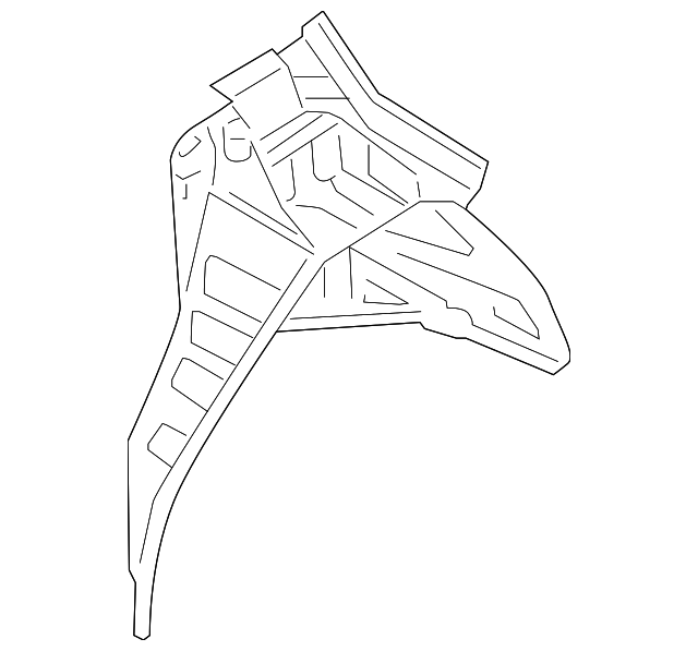 76751-JF00A Деталь INNER WHEELHOUSE, LEFT