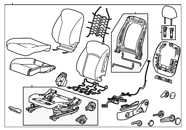 20976521 Деталь SEAT ASSY
