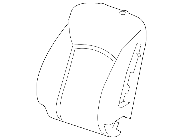 23384990 Деталь SEAT BACK PAD