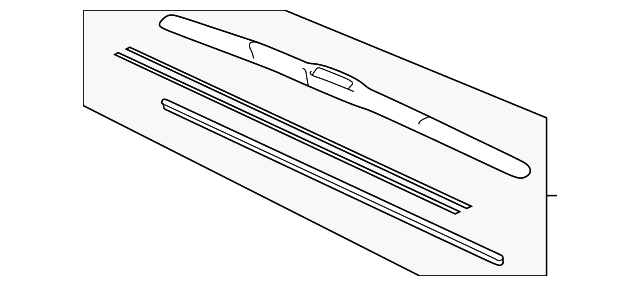 85212-74010 Деталь WIPER BLADE, RIGHT