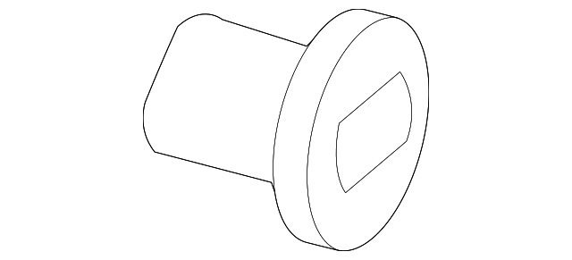 76848-4N000 Деталь PILLAR MOLDING GROMMET, RIGHT