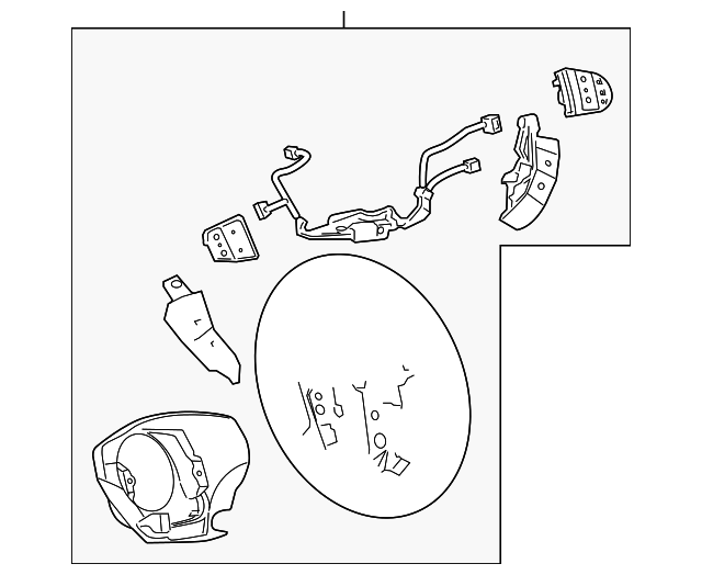 15298260 STEERING WHEEL