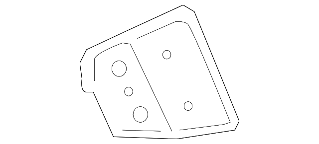 10391505 Деталь RADIO SWITCH, LEFT