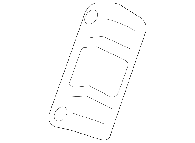 88693-EL04A Деталь LOCK COVER, LEFT