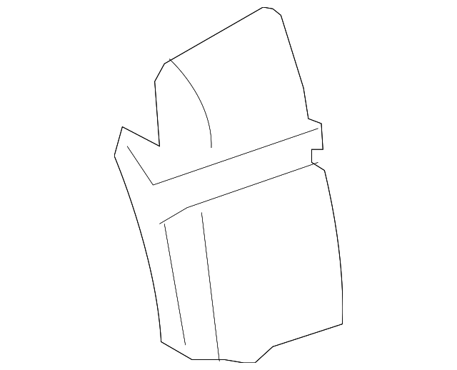 68014298AA Деталь FRONT INSULATOR, RIGHT