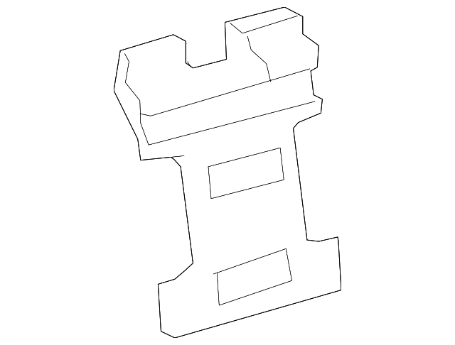 68014294AA Деталь SILENCER, LEFT