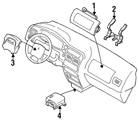 Rodeo AIR BAG COMPONENTS