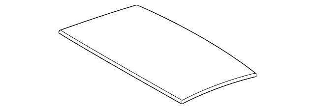 63201-0T020 Деталь SUNROOF GLASS