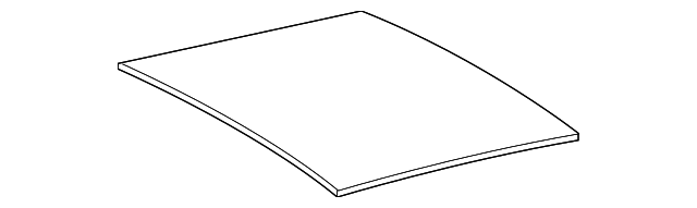63201-0T030 Деталь SUNROOF GLASS