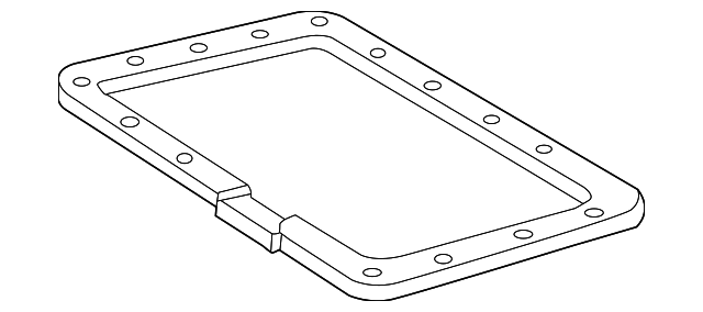 ZZM0-19-835 Деталь OIL PAN GASKET