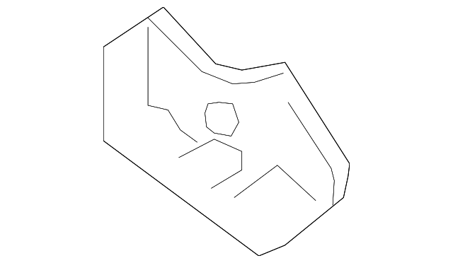 87408-3YW0A Деталь RECLINE COVER