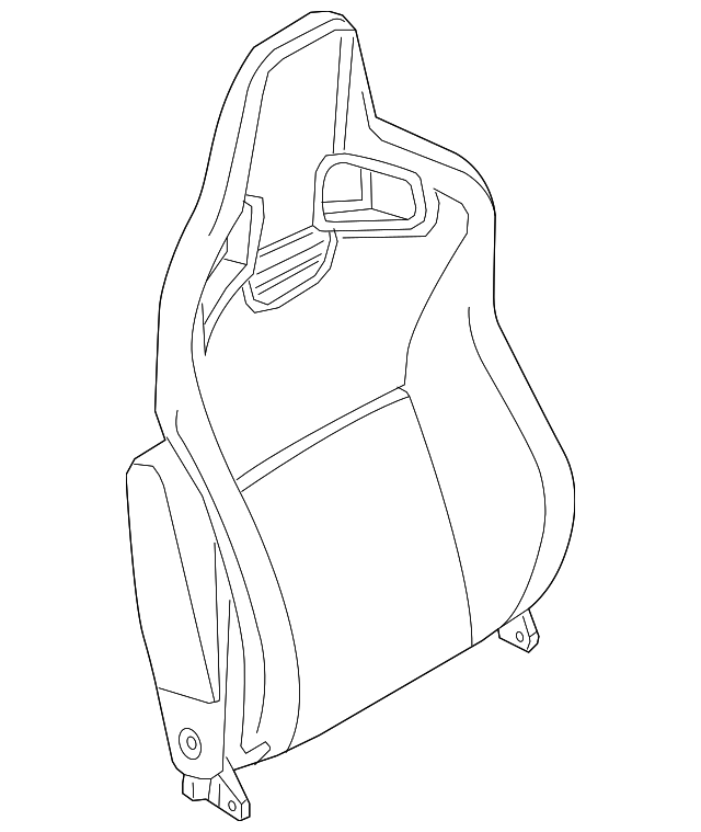 87600-3YW5A Деталь SEAT BACK ASSY