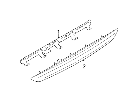 Murano HIGH MOUNTED STOP LAMP