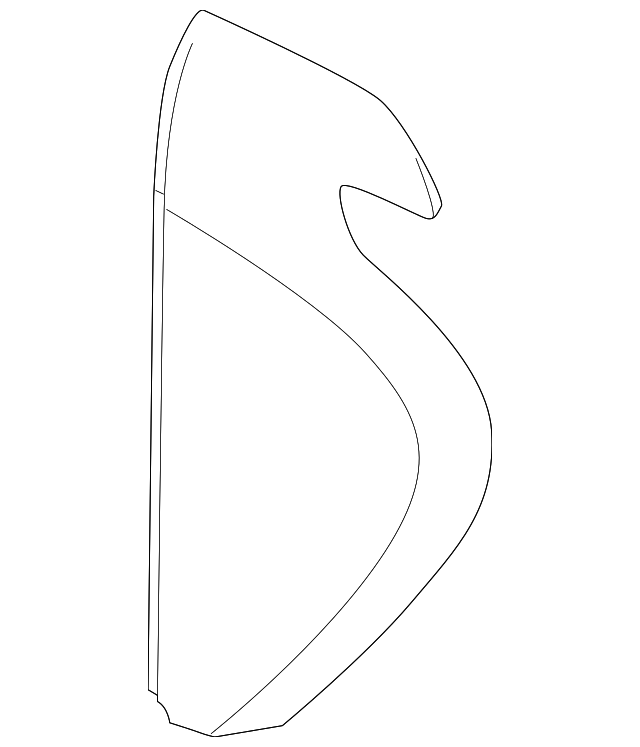 23434590 SIDE TRIM, LEFT