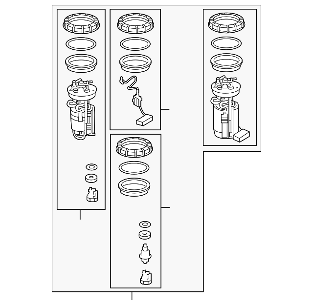 17045-T7X-A01 MODULE SET, FUEL PUMP