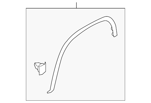 5N0-854-819-C-9B9 Деталь WHEEL OPNG MLDG, LEFT