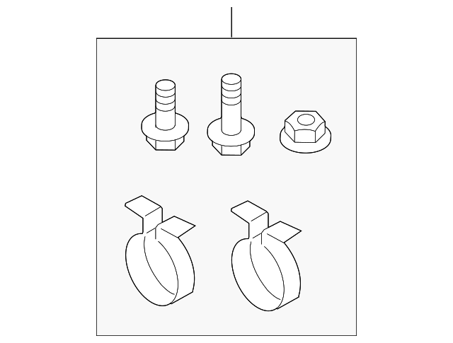 5N0-075-701 Деталь SPLASH GUARD KIT HARDWARE KIT