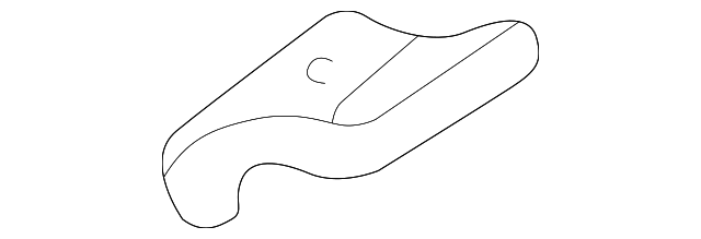 10263983 Деталь QUARTER PANEL BRACE, LEFT