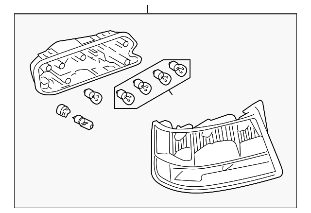 4F5-945-095-M Деталь TAIL LAMP ASSY, LEFT