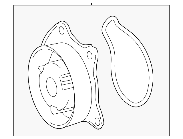 16100-09560 Деталь WATER PUMP