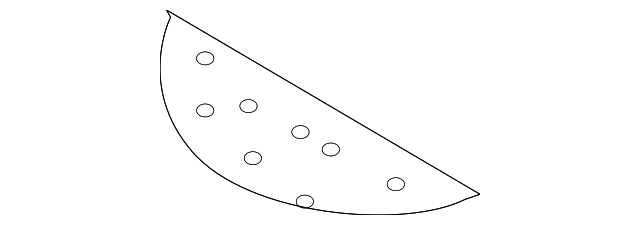 96469241 Деталь SEAT BACK PAD, LEFT