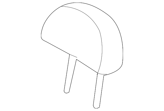 96807600 Деталь HEADREST, RIGHT