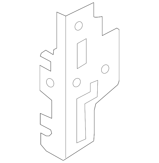 96115-2K500 Деталь NAV SYSTEM KIT MOUNT BRACKET, LEFT