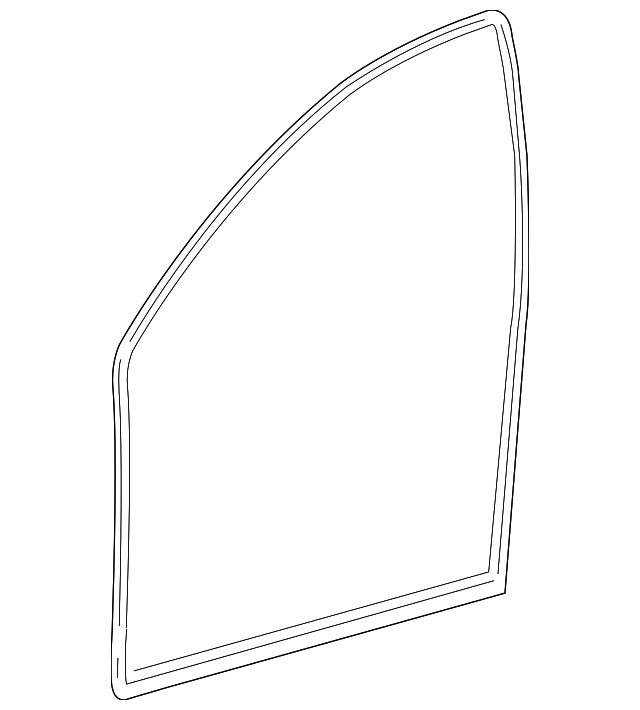 5008843AD Деталь DOOR W'STRIP, LEFT