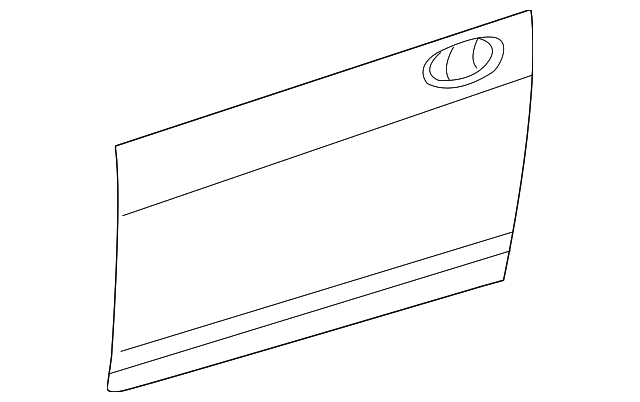 05008862AF Деталь OUTER PANEL, RIGHT