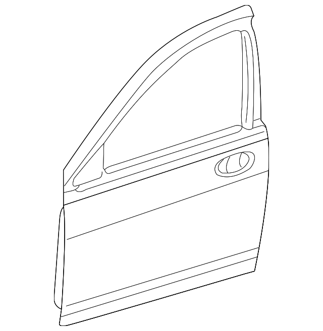 5008844AL Деталь DOOR SHELL, RIGHT