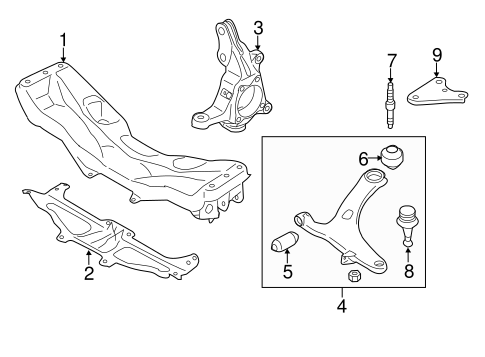 Impreza SUSPENSION COMPONENTS