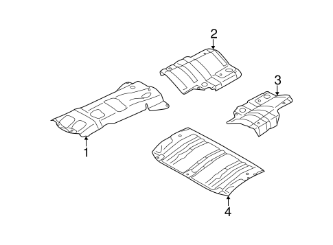 Impreza HEAT SHIELDS 2