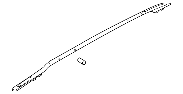 73822-1AA0A Деталь ROOF RAIL, RIGHT
