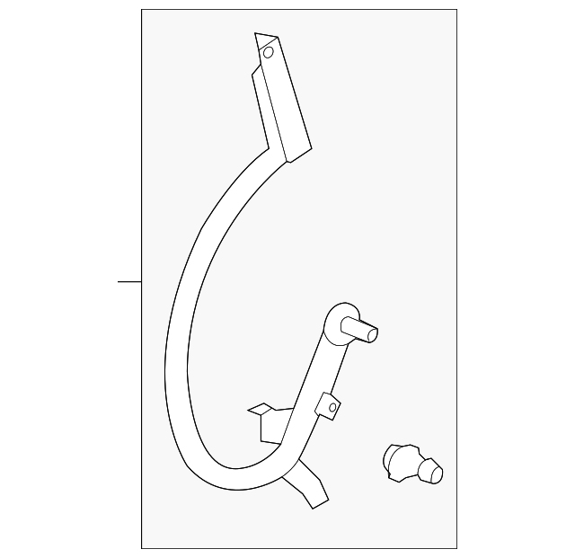 22780161 Деталь HINGE, LEFT