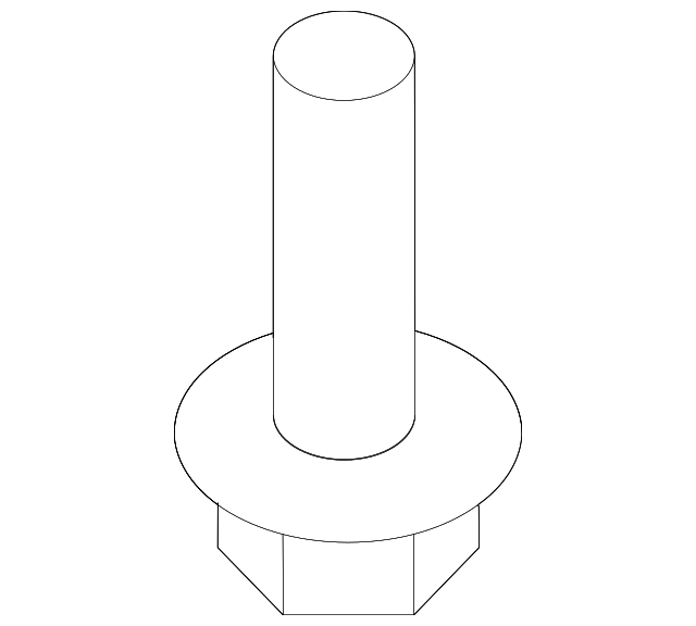 9XG105530M Деталь CROSSMEMBER BOLT