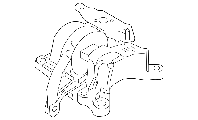 FB5Z-6038-B Деталь TRANS MOUNT