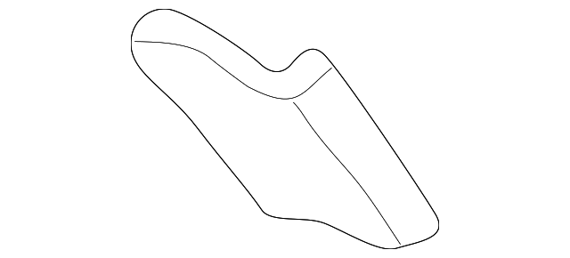 64828-17020 Деталь BACK GLASS CLIP, LEFT