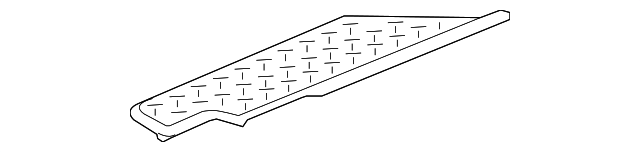10372927 Деталь STEP PAD, LEFT