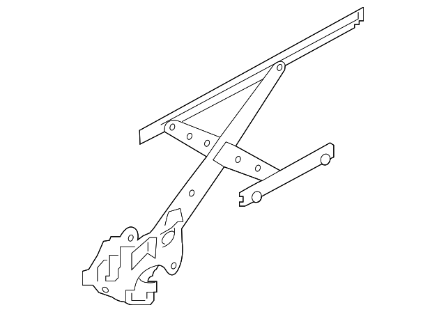 82721-5AA1A Деталь REGULATOR, LEFT